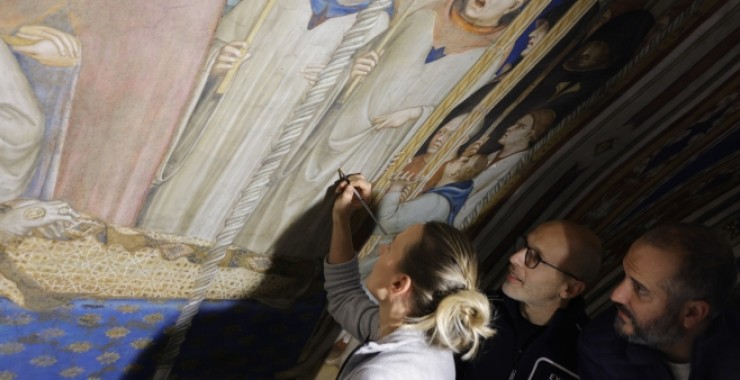 Il capolavoro restaurato di Simone Martini
