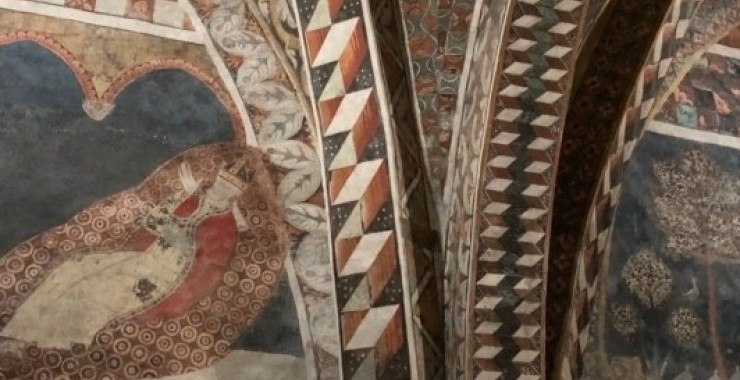Innocenzo IV e gli affreschi della chiesa inferiore
