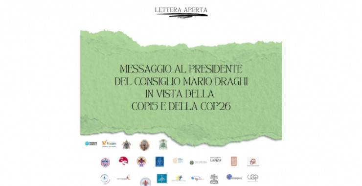 Lettera aperta a Mario Draghi in vista del COP 26 e COP 15
