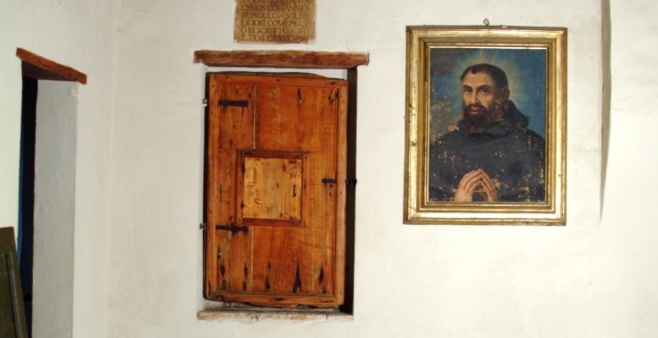 Le stanze di san Giuseppe da Copertino in Assisi